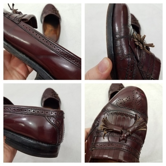Allen‎ Edmonds Bridgeton 8.5 D Loafers Tassel Brown main image 5